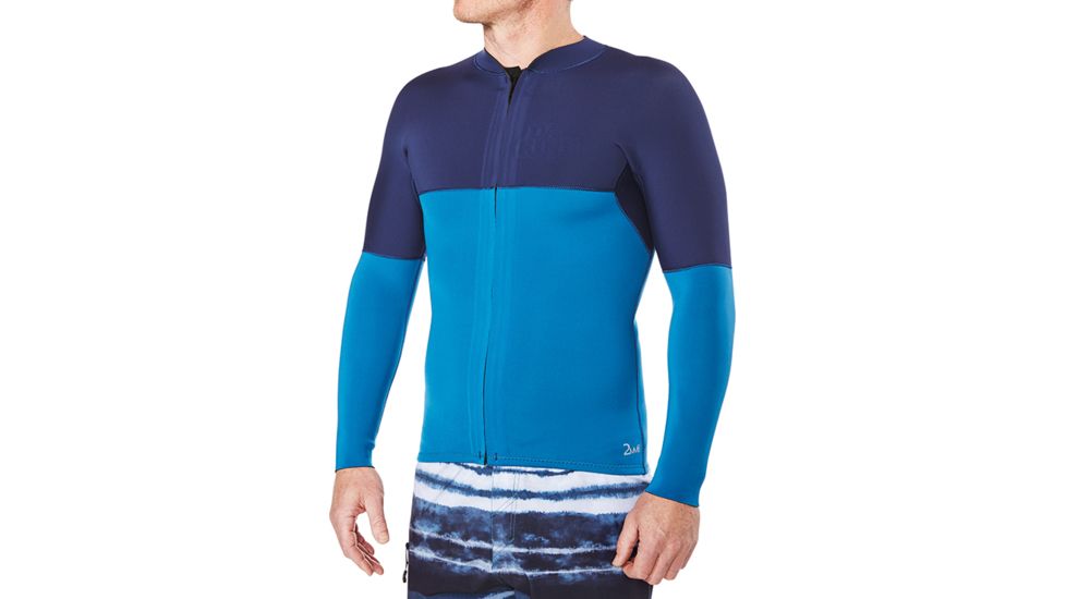 Dakine 2Mm Front Zip Neo Jacket L-S, RESIN, XXL, 10001651-ESI-XXL