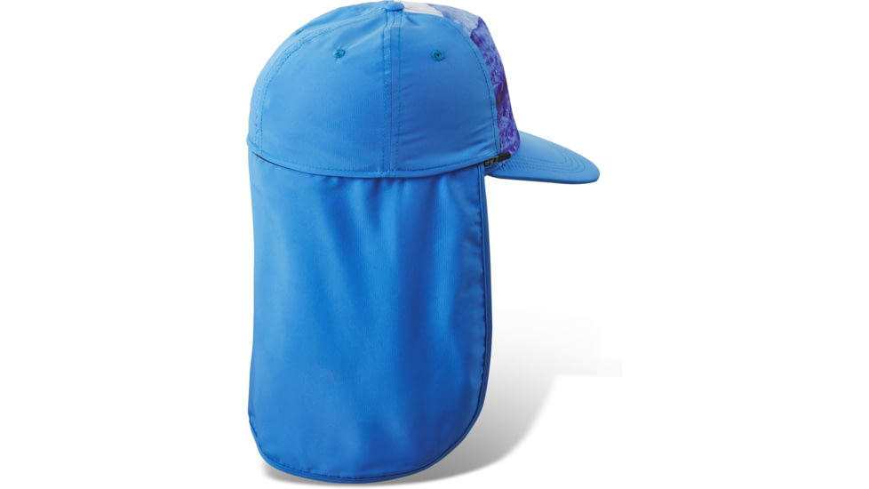 Dakine Abaco Curved Bill w/ Neck Cape, Blue Wave, Small/Medium, D.100.8336.929.SM