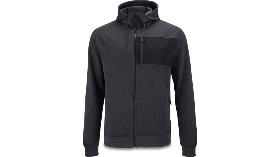 Dakine Ashton Tech Hoodie, Extra Small, Black Heather, 10002848-BLACK HEATHER-XS