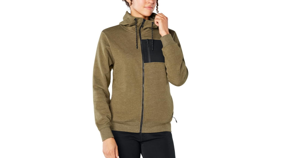 Dakine Ashton Tech Hoodie, Extra Small, Dark Olive Heather, 10002848-DARK OLIVE HEATHER-XS