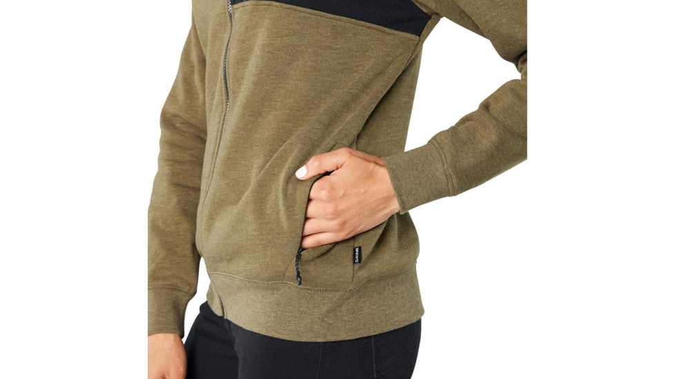 Dakine Ashton Tech Hoodie, Extra Small, Dark Olive Heather, 10002848-DARK OLIVE HEATHER-XS