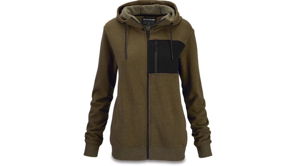 Dakine Ashton Tech Hoodie, Extra Small, Dark Olive Heather, 10002848-DARK OLIVE HEATHER-XS