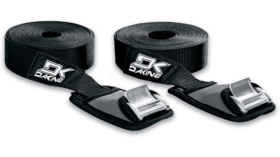 Dakine Baja Tie Down Straps 12 Ft, Black, One Size, 08840560-BLACK-11X