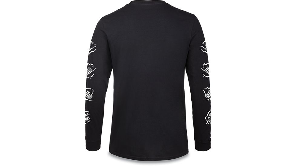 Dakine Bare Bones L-S, BLACK, S, 10001874-LK