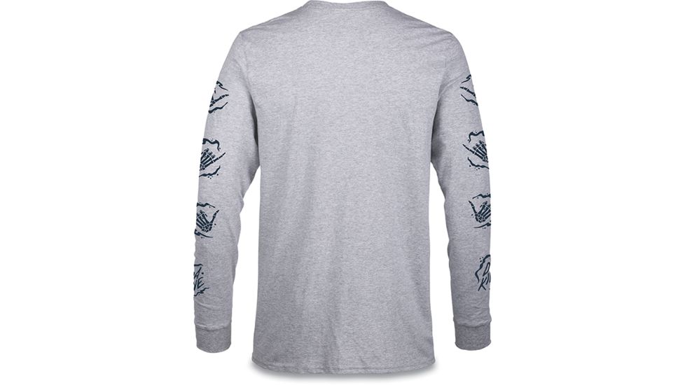 Dakine Bare Bones L-S, GREY HEATHER, S, 10001874-ETE