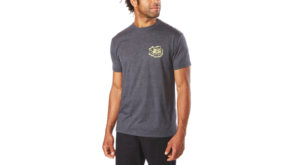Dakine Bare Bones T Shirt, CHARCOAL HEATHER, S, 10001883-E