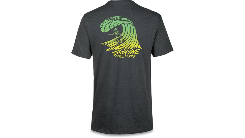 Dakine Bare Bones T Shirt, CHARCOAL HEATHER, S, 10001883-E