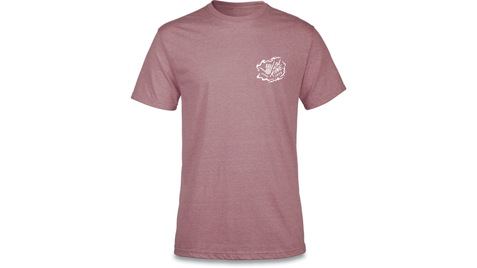 Dakine Bare Bones T Shirt, WINE SNOW, S, 10001883-IESO
