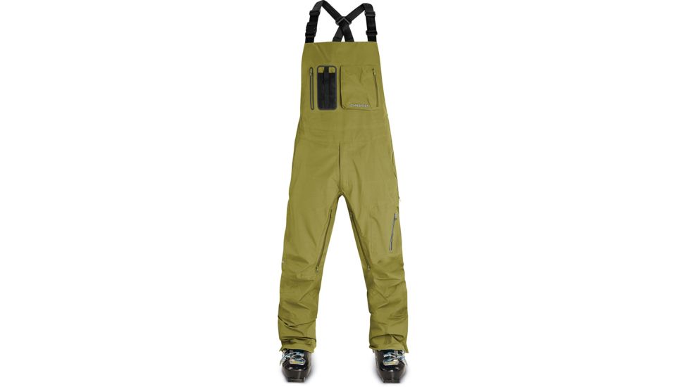 Dakine Beacon Bib - Men's-Moss-Regular Inseam-Small