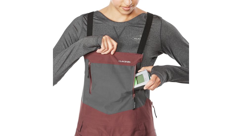 Dakine Beretta 3L Bib - Womens, Andorra / Shadow, Extra Small, 10000648-A/SH-81M-XS