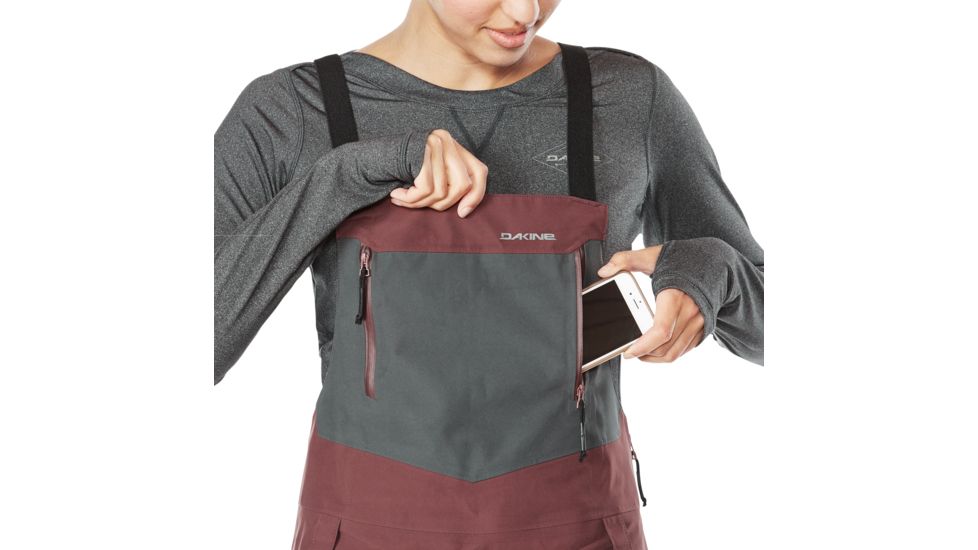 Dakine Beretta 3L Bib - Womens, Andorra / Shadow, Extra Small, 10000648-A/SH-81M-XS