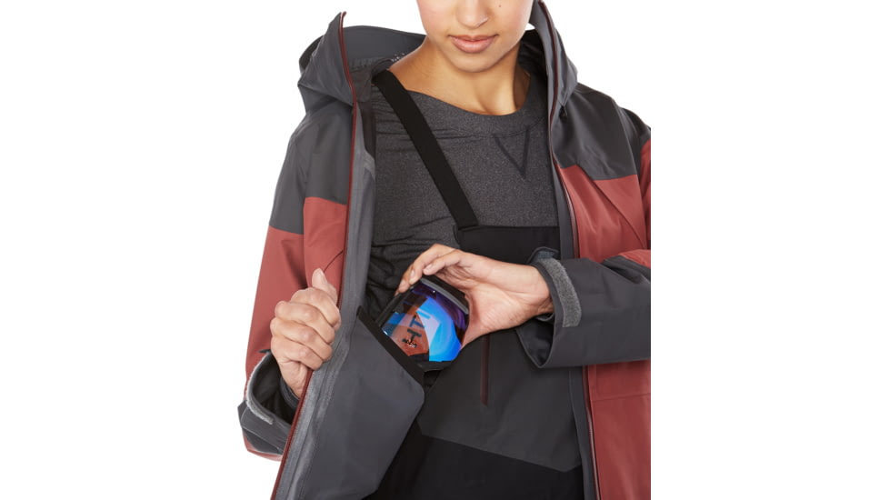 Dakine Beretta 3L Jacket - Womens, Burnt Rose / Shadow, Extra Small, 10000645-B/S-81M-XS