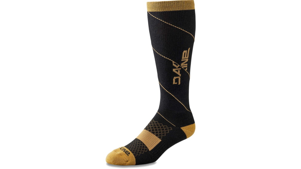 Dakine Berm Tall Sock, Black/Tan, Medium/Large, D.100.5555.028.ML