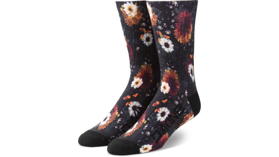 Dakine Booker Sock - Mens, Winter Daisy, One Size, 10001925-WD-91M-OS