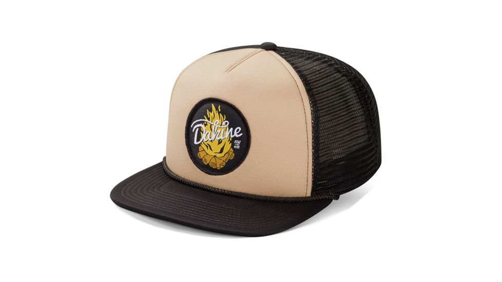 Dakine Campfire Trucker Hat - Mens-Buckskin/Black