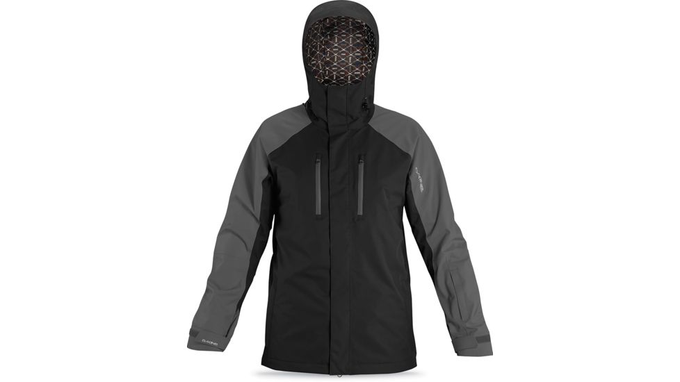 Dakine Canyon Shell Jacket - Men's-Black/Castlerock-Small