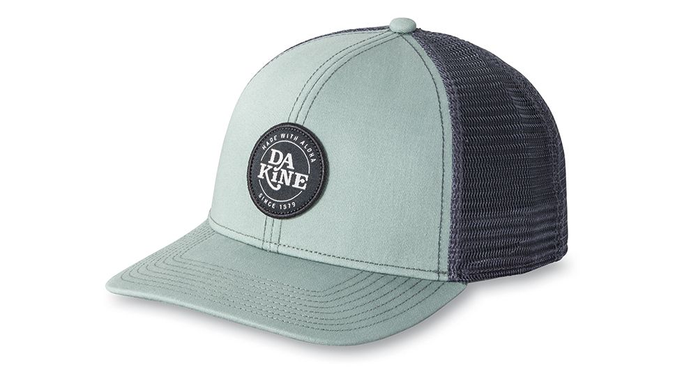 Dakine Circle Crest Trucker, COASTAL GREEN / CHARCOAL, OS, 10001889-STL/
