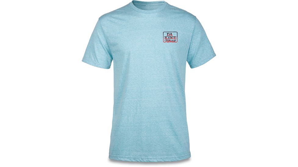 Dakine Classic Brush T Shirt, AQUA SNOW, XXL, 10000933-QUSO-XXL