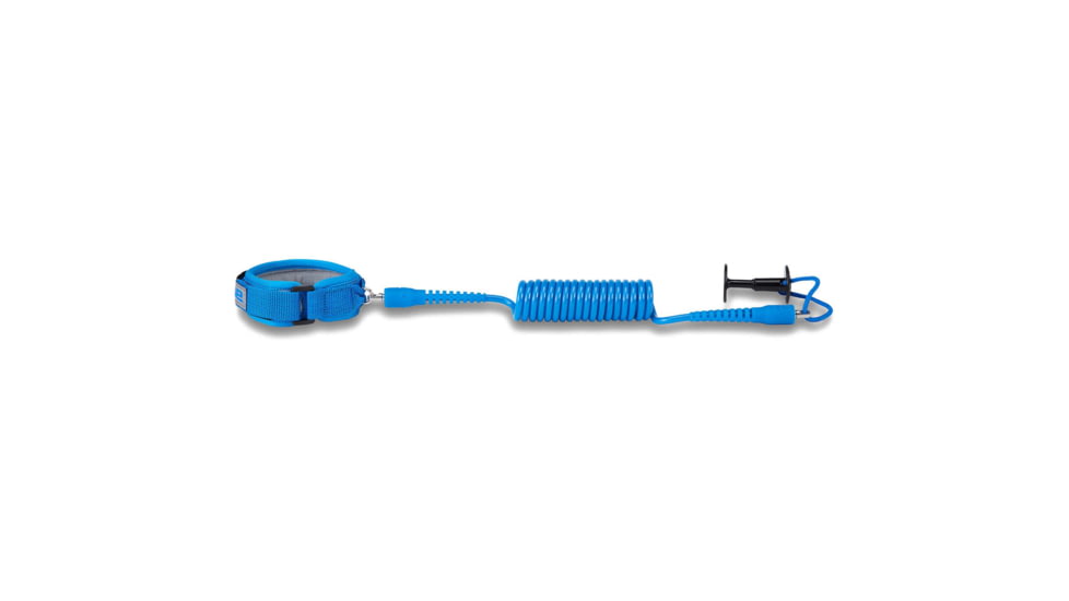 Dakine Coiled Bicep Leash, 4 X 1/4, Blue, D.100.4752.417.OS