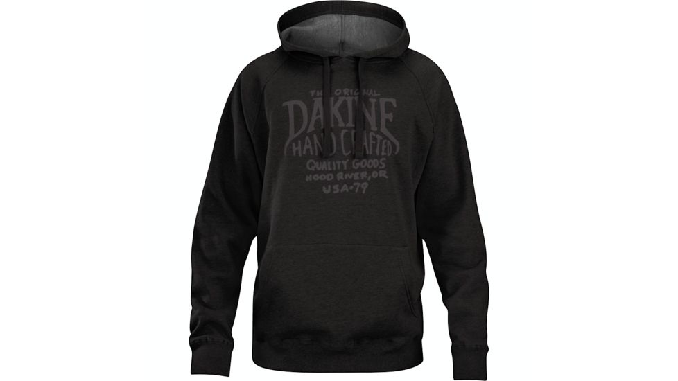 Dakine Crafted Hoodie - Men's-Black Heather-Small