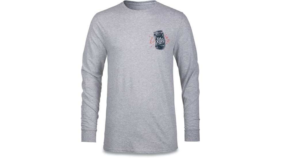 Dakine Crews In L-S, GREY HEATHER, S, 10001875-ETE