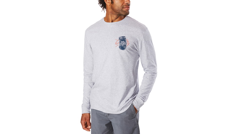 Dakine Crews In L-S, GREY HEATHER, S, 10001875-ETE