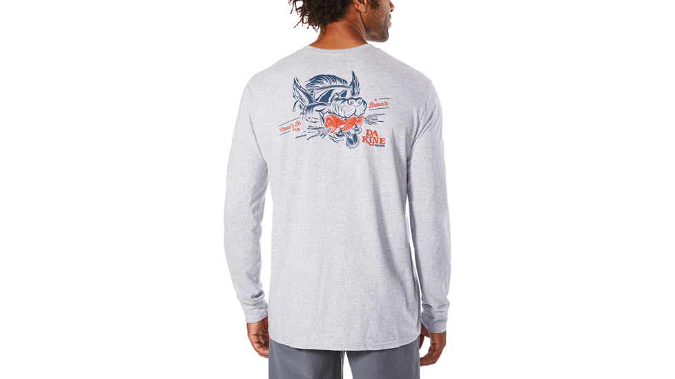 Dakine Crews In L-S, GREY HEATHER, S, 10001875-ETE