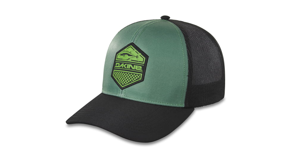 Dakine Crossing Curved Bill Trucker Hat, Dark Ivy, One Size, D.100.8331.315.OS