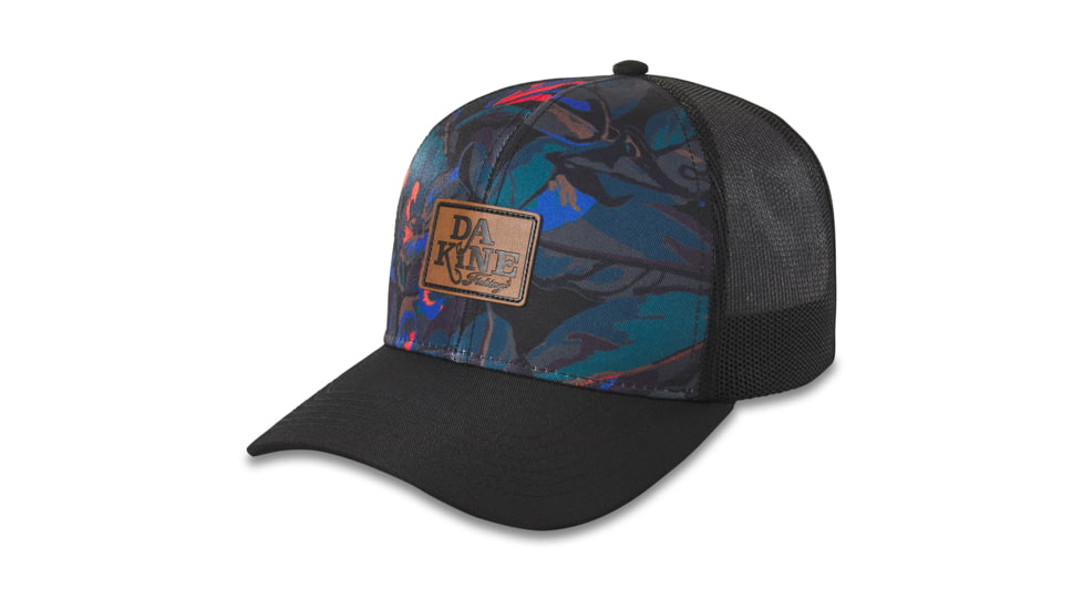 Dakine Crossing Curved Bill Trucker Hat, Tropic Dream, One Size, D.100.8331.954.OS