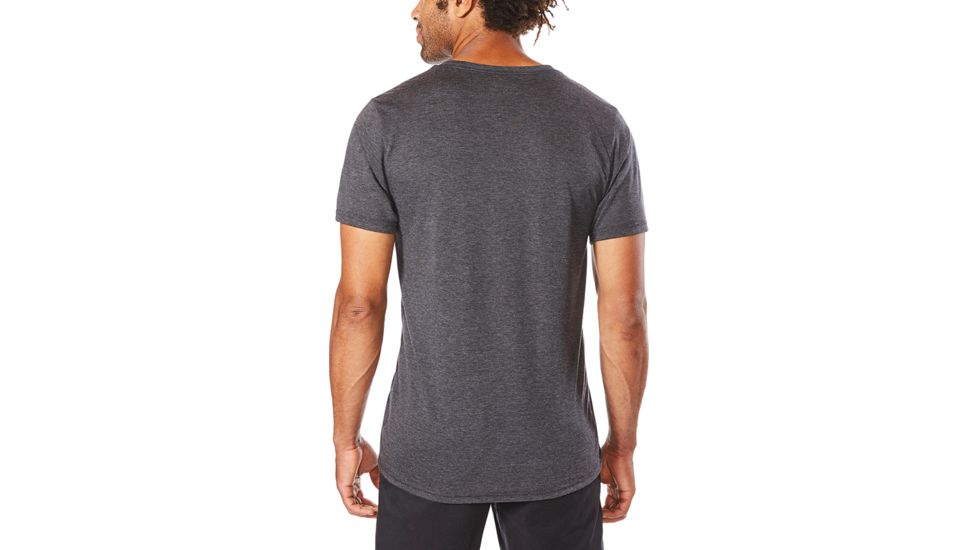 Dakine Da Rail S-S Tech T, HEATHER BLACK, XXL, 10001867-XXL