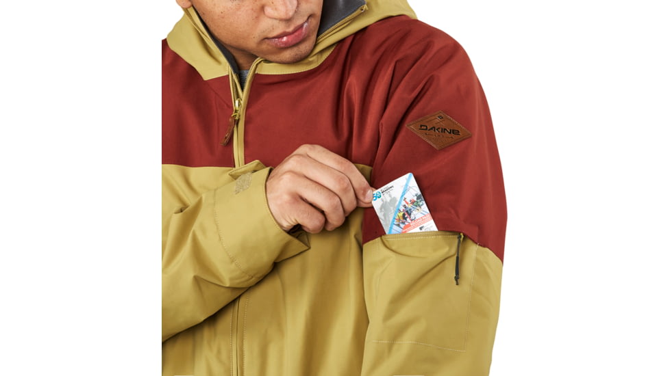 Dakine Denison Jacket - Mens, Fennel / Russet, Small, 10001342-FENNEL/RST-91M-S