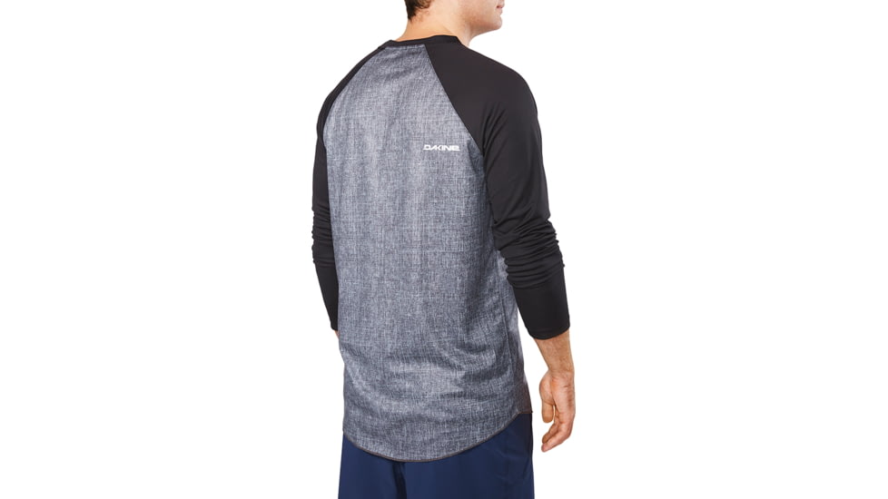 Dakine Dropout L-S Jersey, CARBON / BLACK, S, 10001702-O/LK
