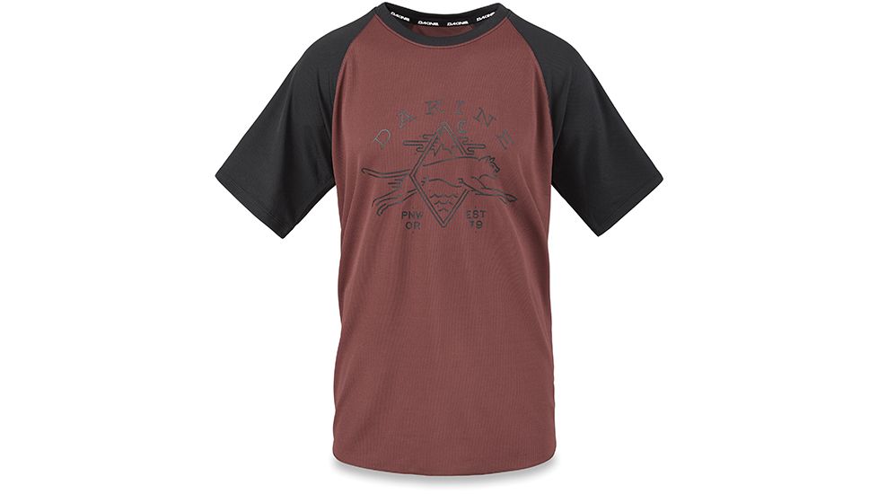 Dakine Dropout S-S Jersey, ANDORRA / BLACK, S, 10001703-O/L