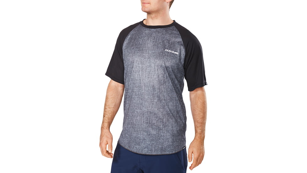Dakine Dropout S-S Jersey, CARBON / BLACK, XL, 10001703-O/LK-XL