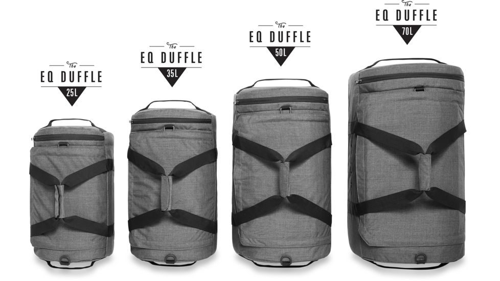 Dakine Eq Duffle Bag 50L, Carbon, One Size, 10002061-CARBON-91M-OS