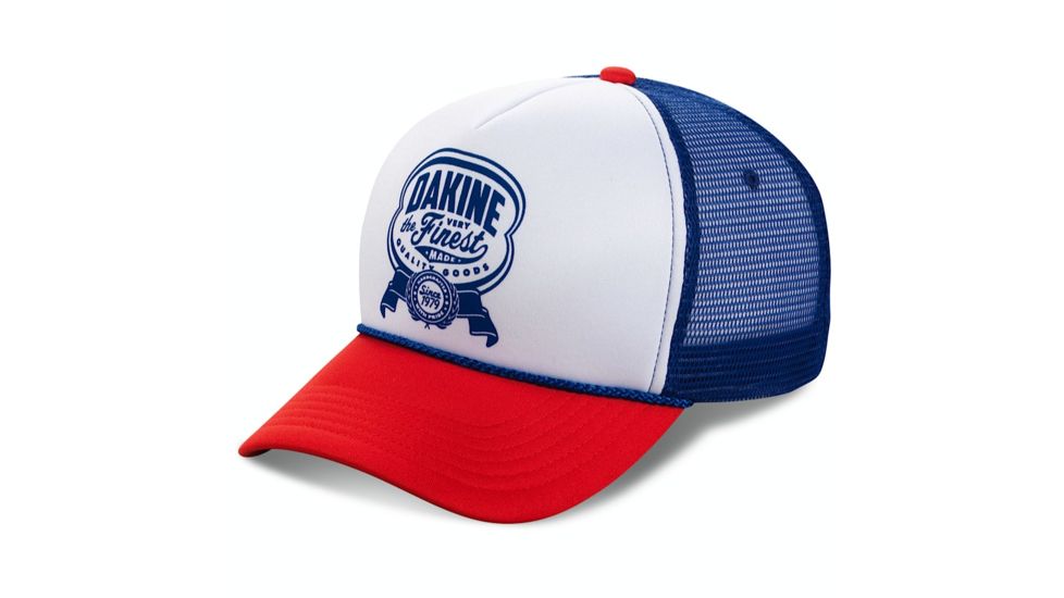 Dakine Finest Made Trucker Hat - Men's-Blue/Red