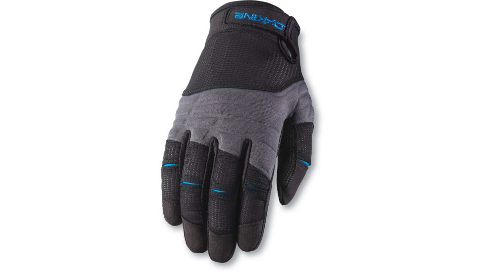 Dakine Full Finger Sailing Gloves, Black, Extra Small, 10001751-BLACK-XS
