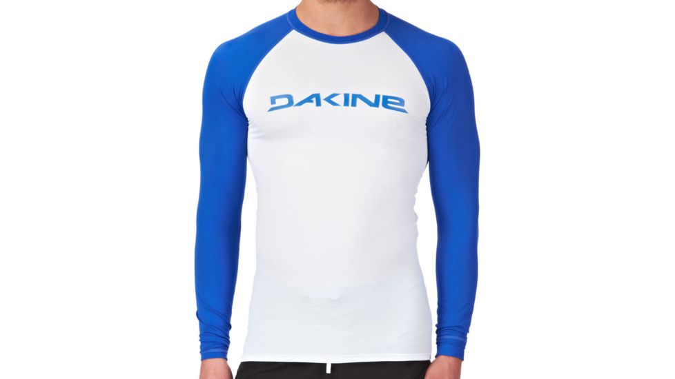 Heavy Duty Long Sleeve Rashgaurd - Mens -Pacific-Medium