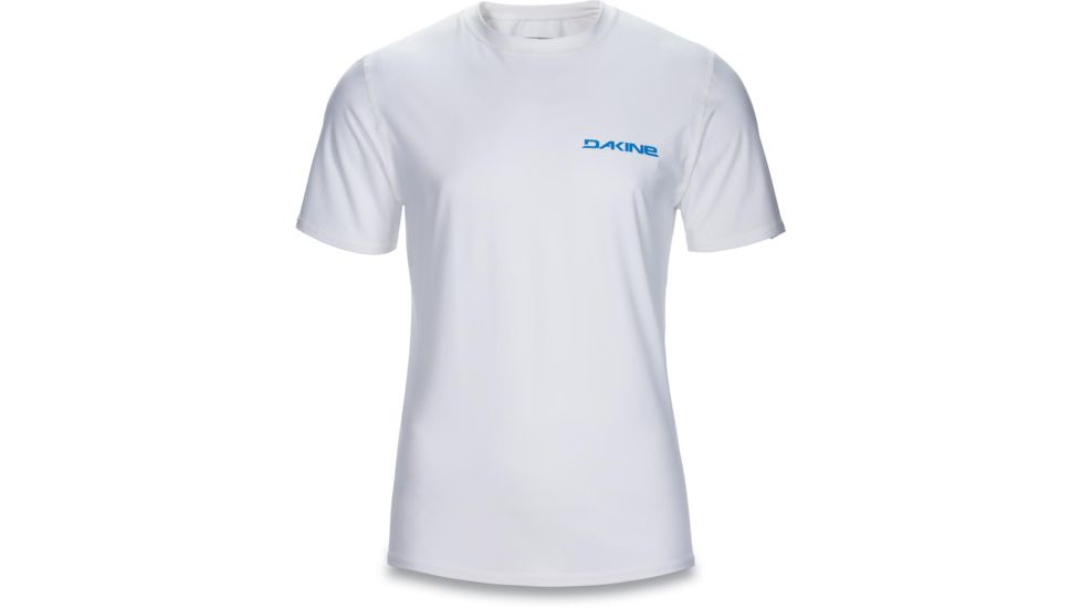 Dakine Heavy Duty Loose Fit Short Sleeve Rashguard - Men's-White-Small