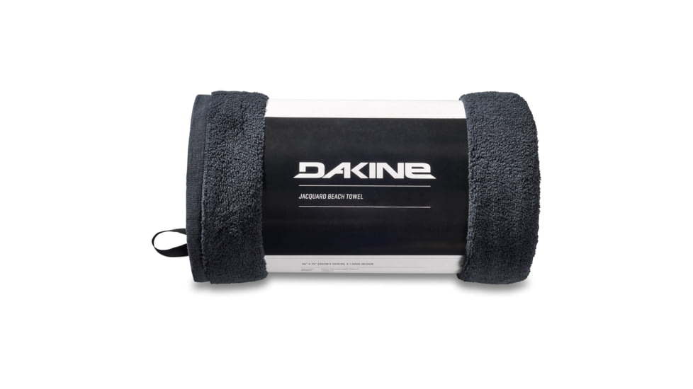 Dakine Jacquard Beach Towel, Black, One Size, D.100.6828.001.OS