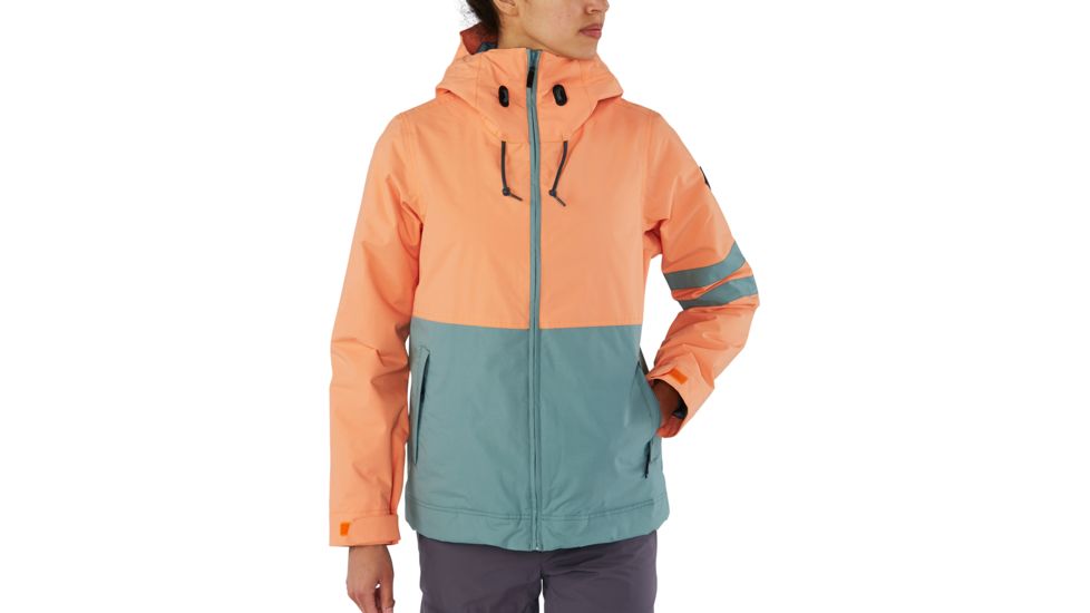 Dakine Juniper Jacket - Womens, Melon / Coastal, Extra Small, 10001967-M-91M-XS