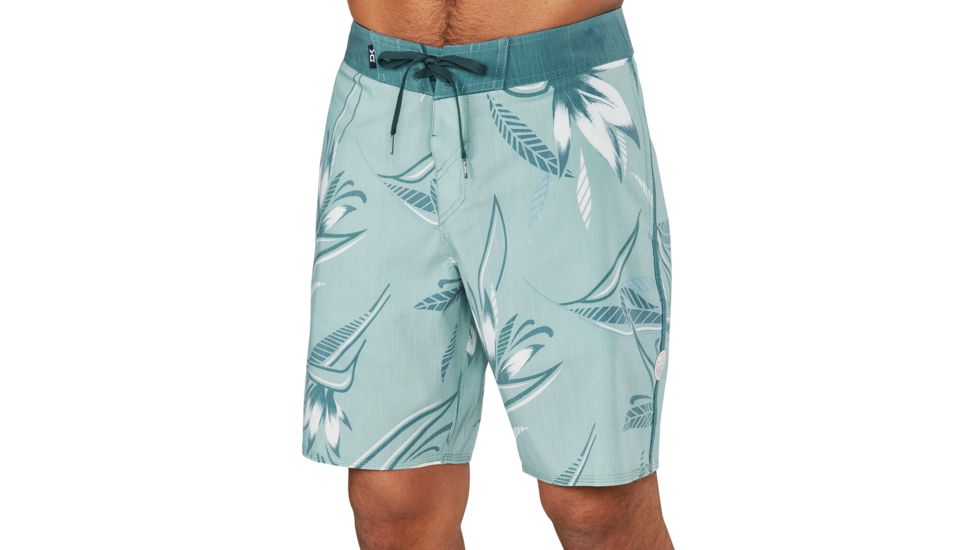 Dakine Kailua 20 Inch Boardshort - Mens, Coastal Green Noosa Palm, 33 Waist, 10001619-ML-91M-33