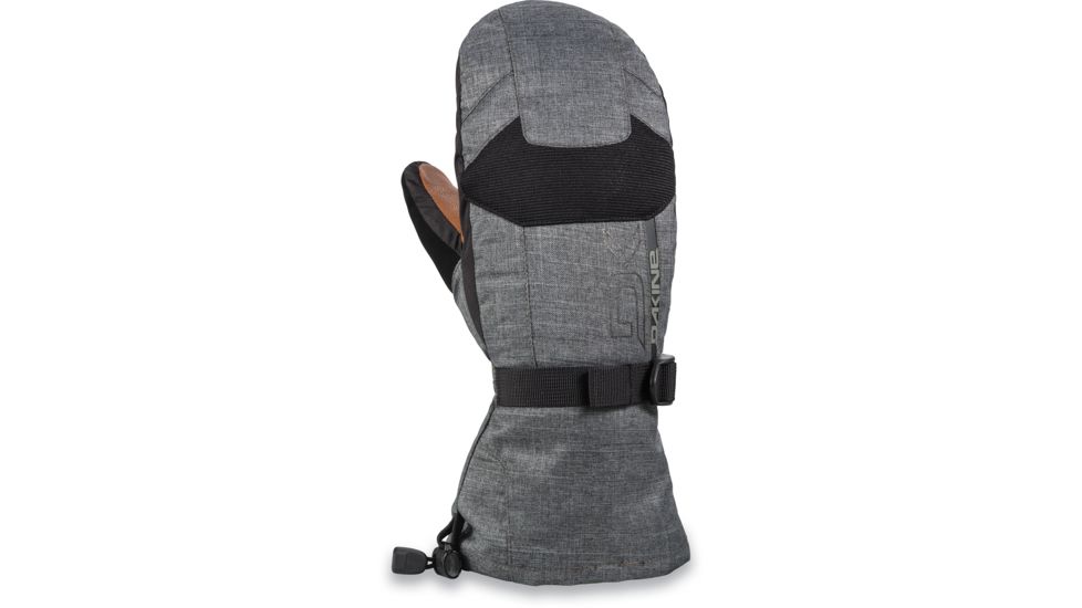 Dakine Leather Scout Mitt - Mens, Carbon, Small, 10000741-CARBON-71M-S