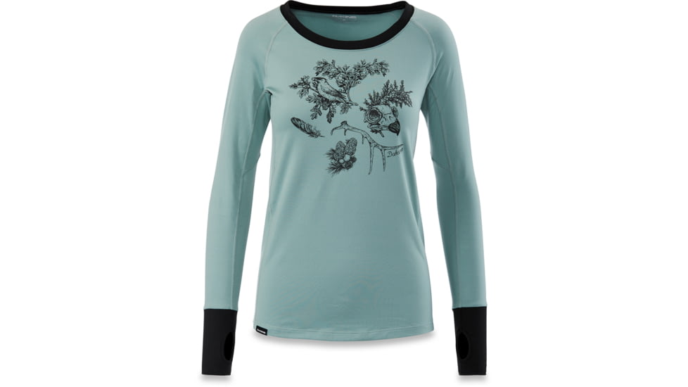 Dakine Lupine Lightweight Top - Womens, Coastal / Black, Extra Small, 10001975-C-91M-XS