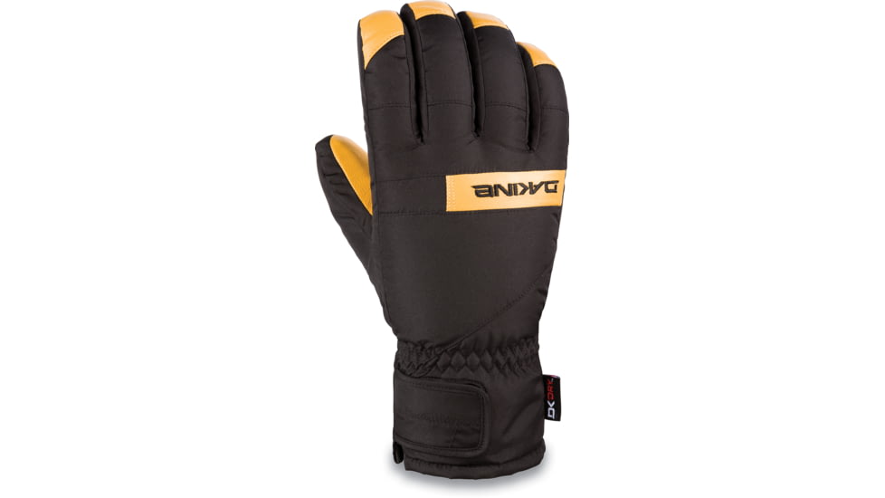 Dakine Nova Short Glove - Mens, Black / Tan, Small, 01300330-BLACKTAN-61M-S