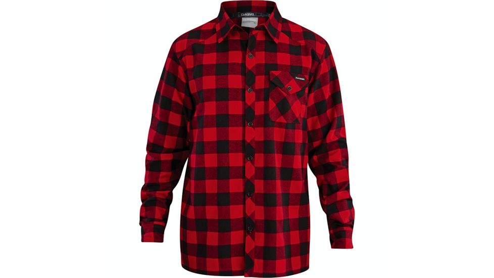 Dakine Oakridge Flannel Shirt - Men's-Red Plaid-Small
