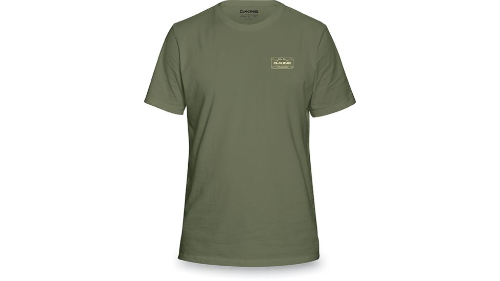 Dakine Peak To Peak T Shirt, ARMY, L, 10001540-M-L