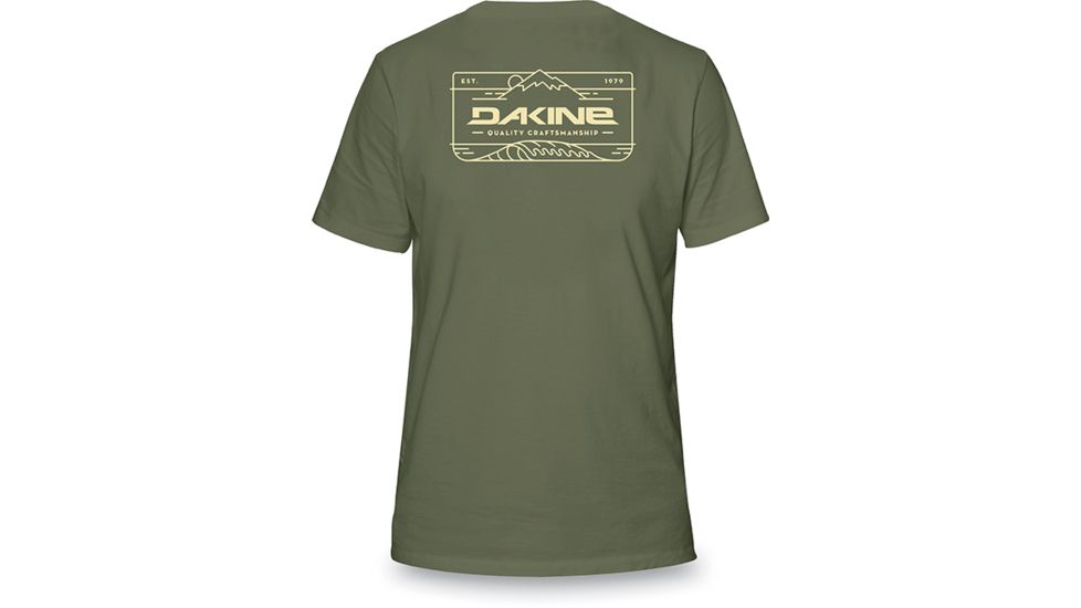 Dakine Peak To Peak T Shirt, ARMY, L, 10001540-M-L