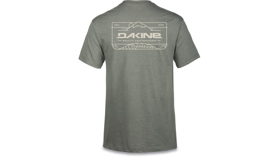 Dakine Peak To Peak T-Shirt - Mens, Platinum Heather, 2XL, 10001540-P-91M-XXL