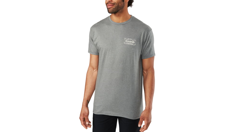 Dakine Peak To Peak T-Shirt - Mens, Platinum Heather, 2XL, 10001540-P-91M-XXL